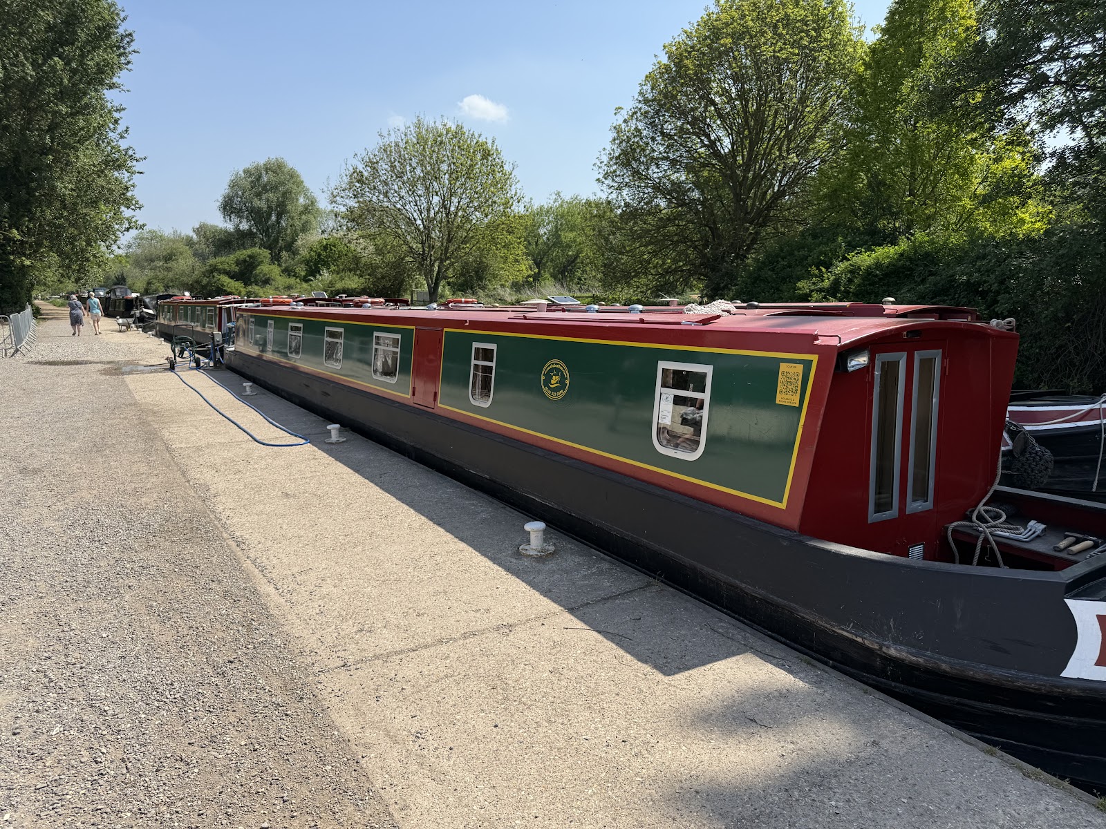 Canalboat Club at Aldermaston Wharf