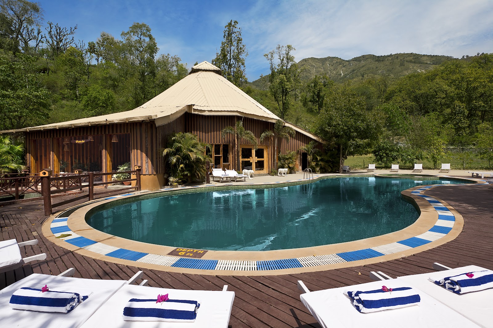 Rangers Club Game Lodge Bhorakot Reserve Corbett Landscape Amgadi